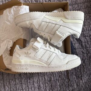 Adidas Forum Low J 'Triple White'